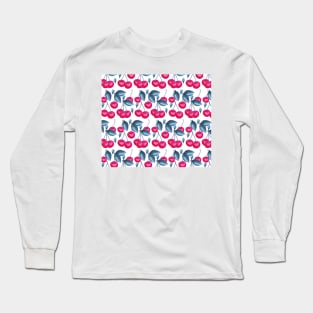 Cherry Print Long Sleeve T-Shirt